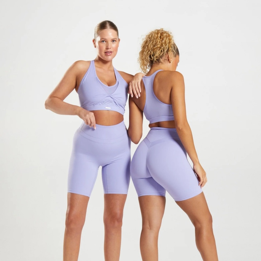 Whitney Simmons x Gymshark set Lavender Women's Active Shorts & sports bra